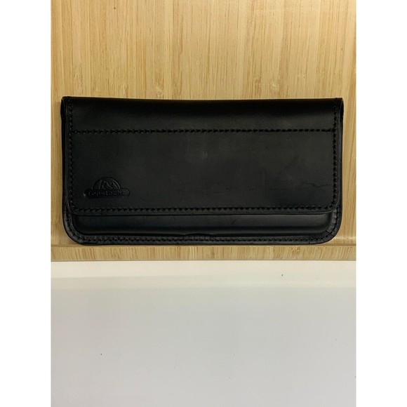 Topstache Cell Phone Holster Black Leather Belt Loop Magnetic Close Up To 7"x3" - Picture 7 of 10